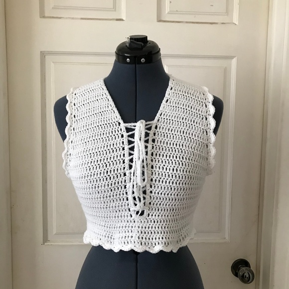 Tops - Handmade crochet crop top